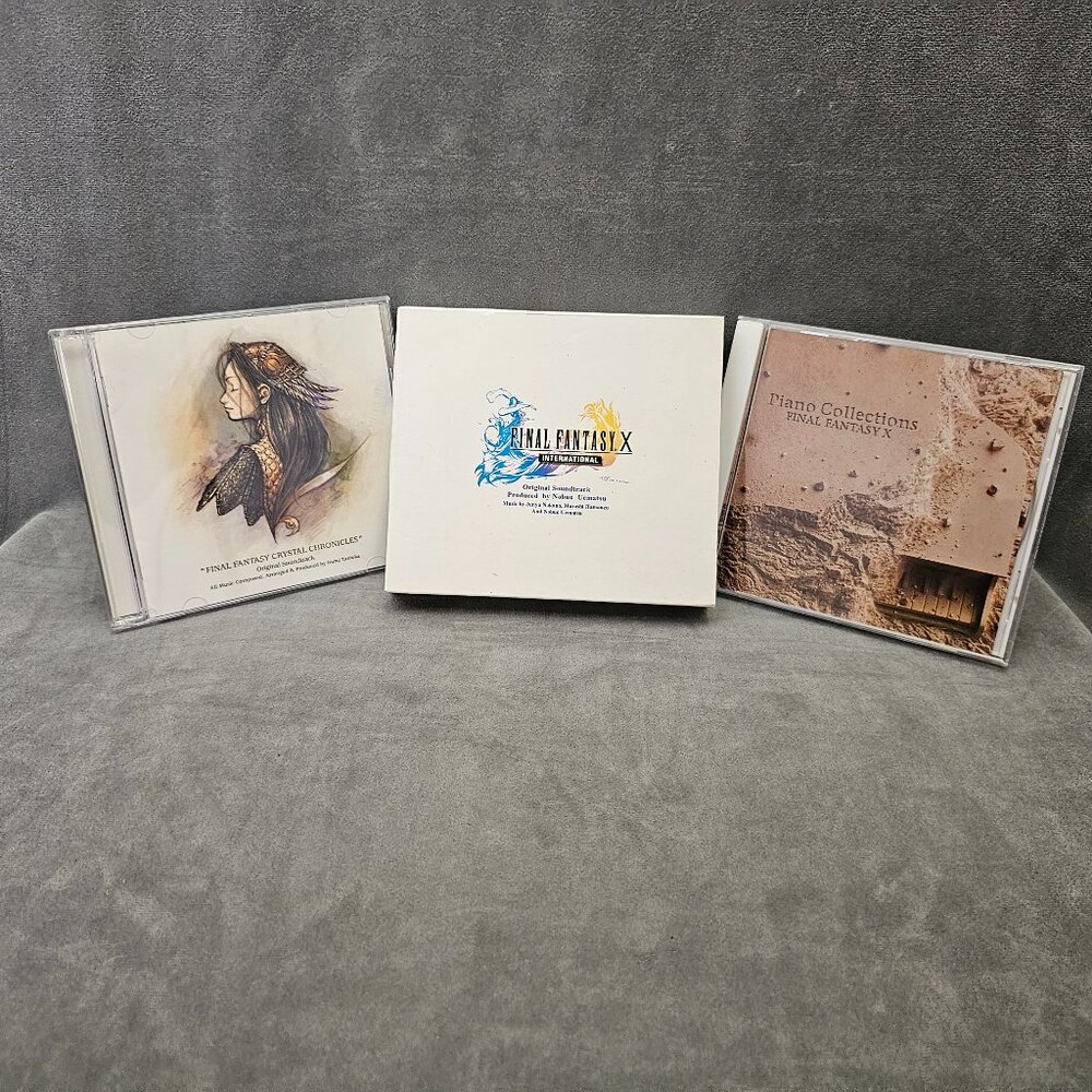 Soundtrack by Final Fantasy X, crystal / Game O.S.T. (CD, 2004) Lot B2-35